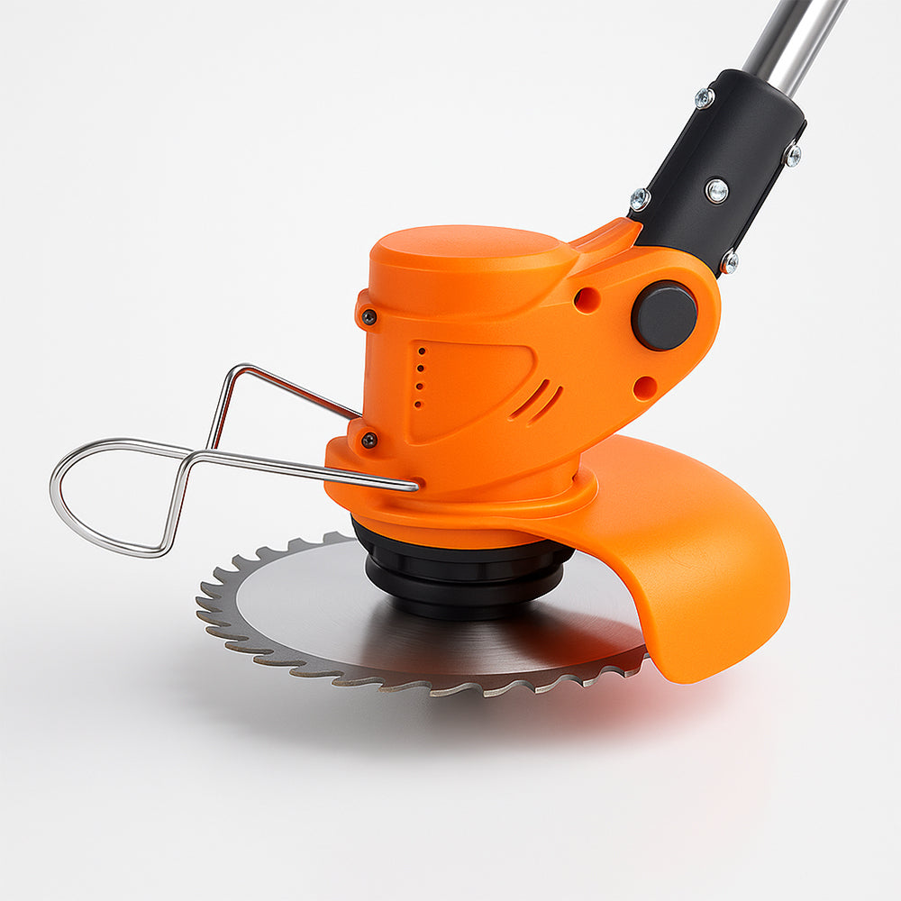 180W Grass Trimmer & Weed Remover with Telescopic Shaft & Battery