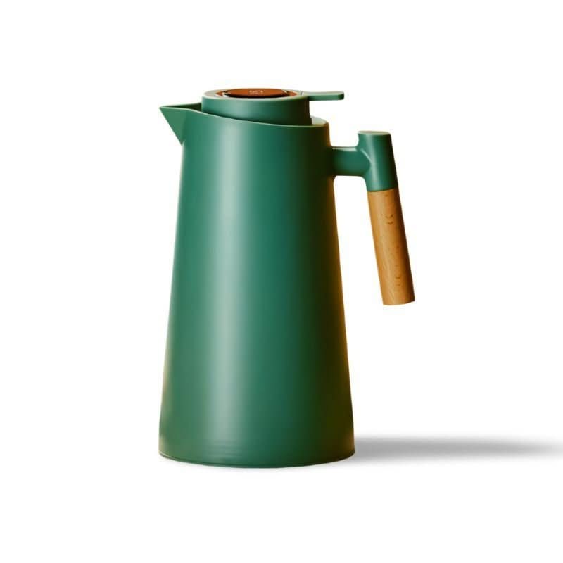 1L Double-Walled Stainless Steel Thermal Carafe with Digital Display