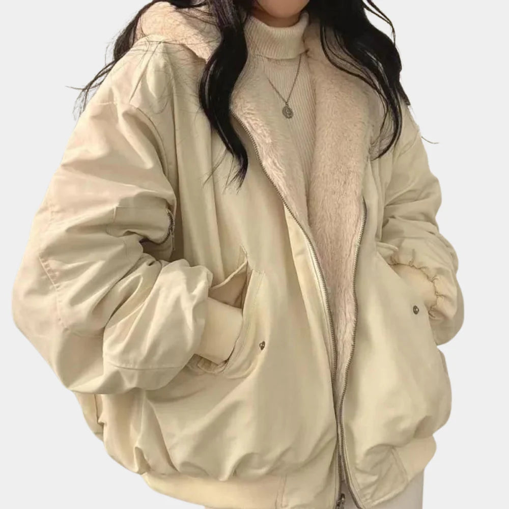2-in-1 Women's Hooded Winter Coat
