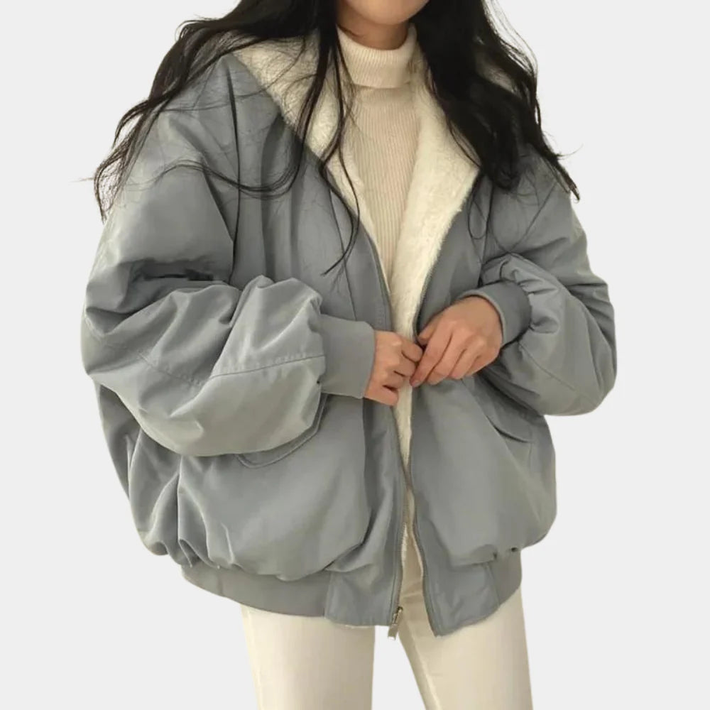 2-in-1 Women's Hooded Winter Coat