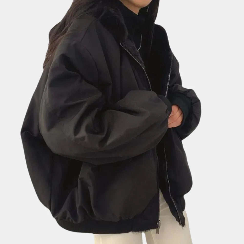 2-in-1 Women's Hooded Winter Coat