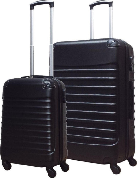 2-Piece ABS Hardshell Travel Suitcase Set