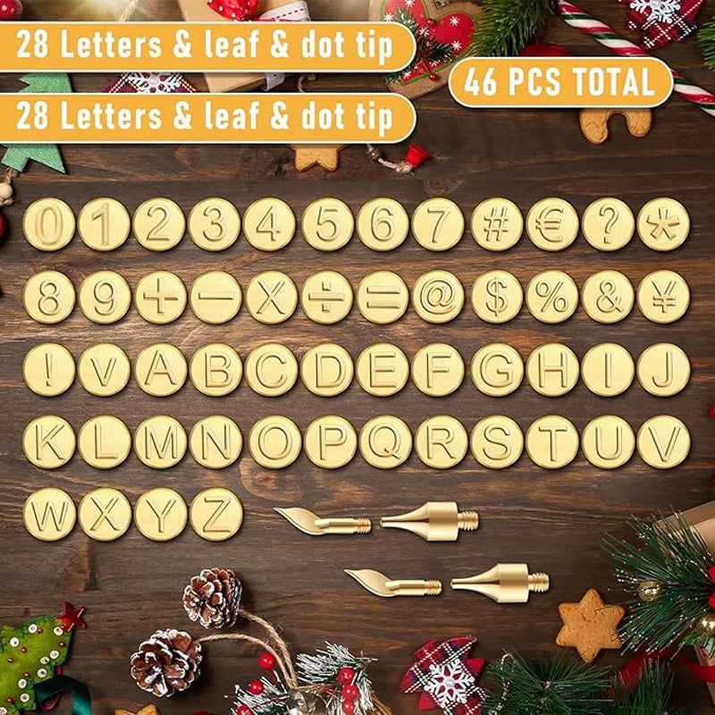 26-Letter Engraving Set