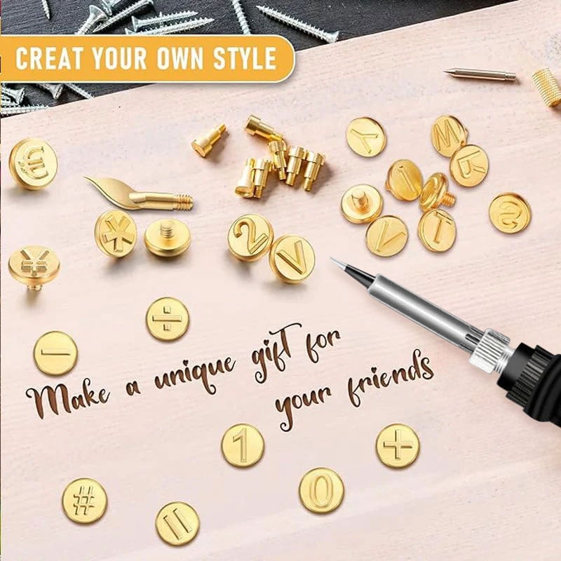 26-Letter Engraving Set