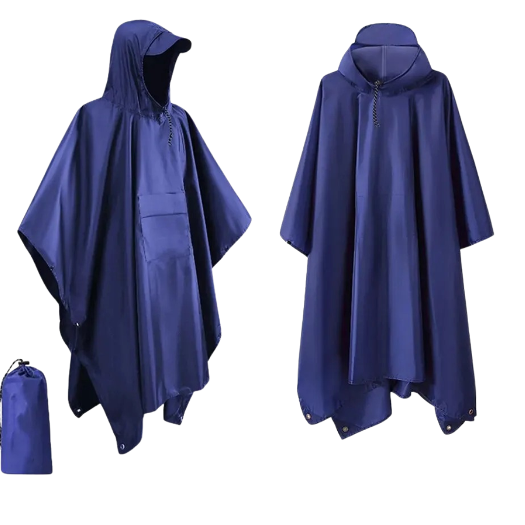 3-in-1 Hiking Rain Poncho