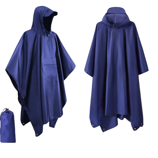 3-in-1 Hiking Rain Poncho