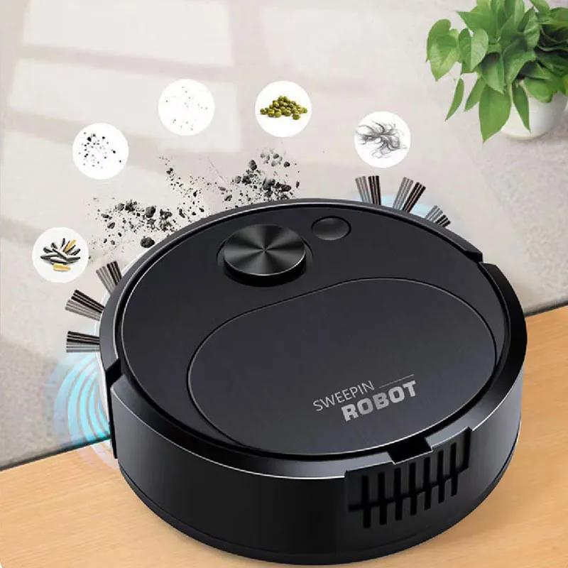 3-in-1 Robot Vacuum and Mop with Compact Design