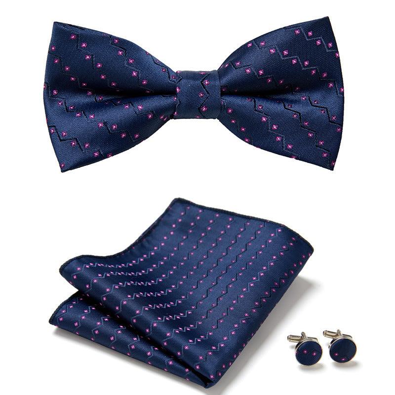 3-Piece Stylish Bow Tie Set