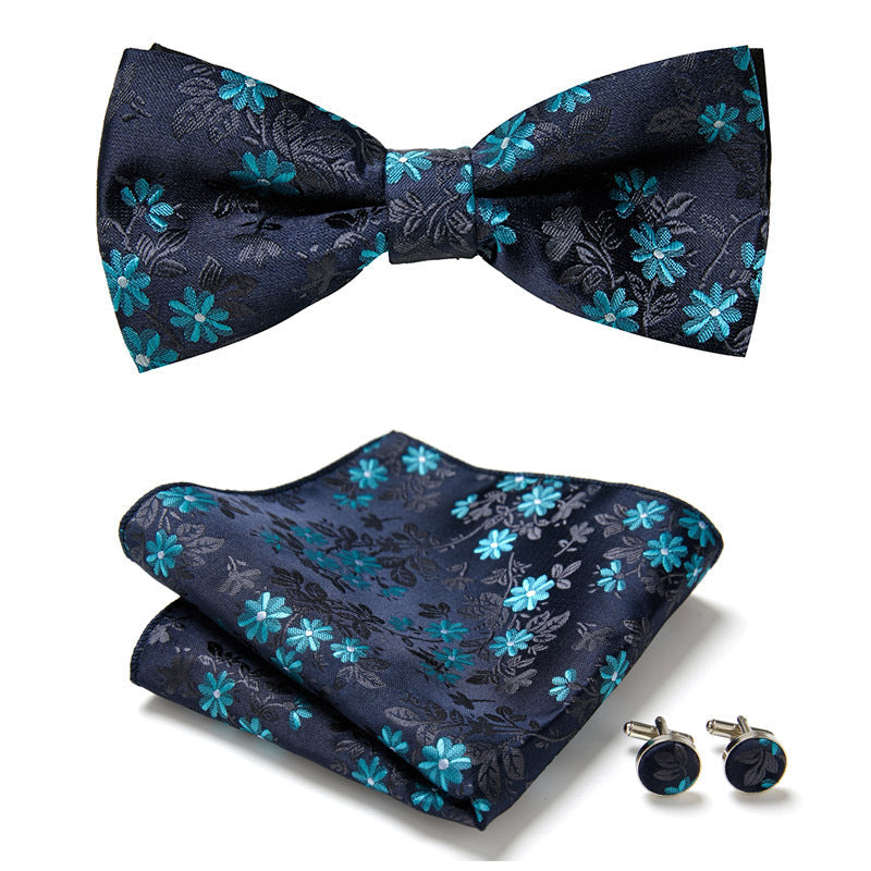 3-Piece Stylish Bow Tie Set
