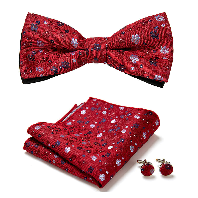 3-Piece Stylish Bow Tie Set