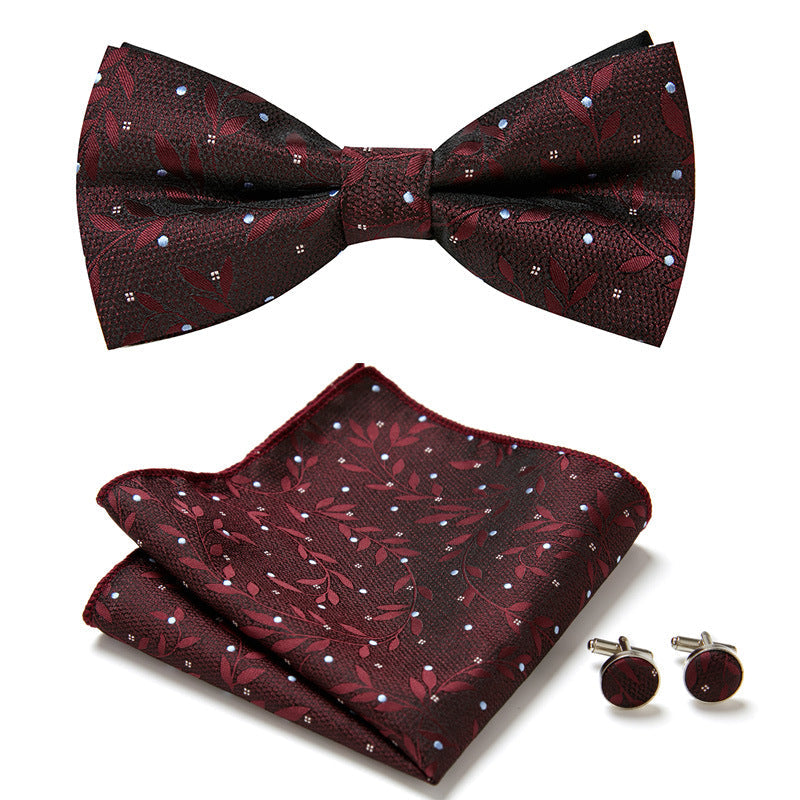 3-Piece Stylish Bow Tie Set