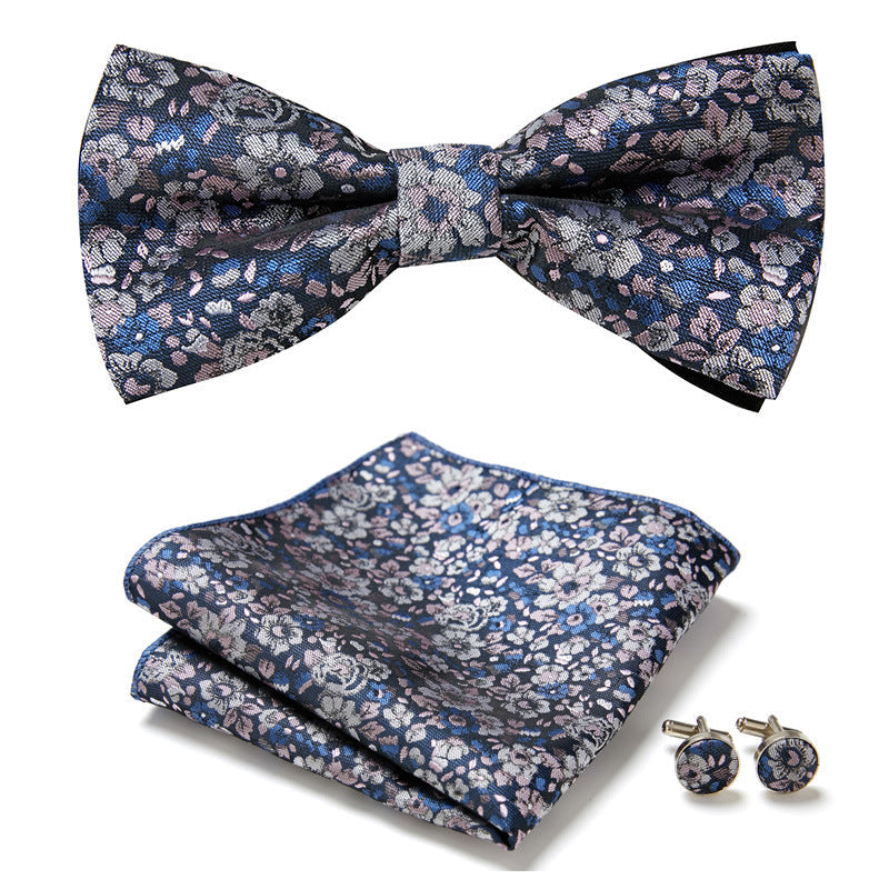 3-Piece Stylish Bow Tie Set