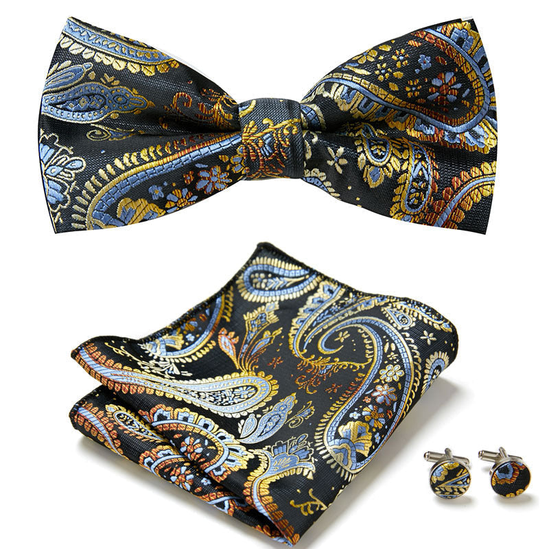 3-Piece Stylish Bow Tie Set