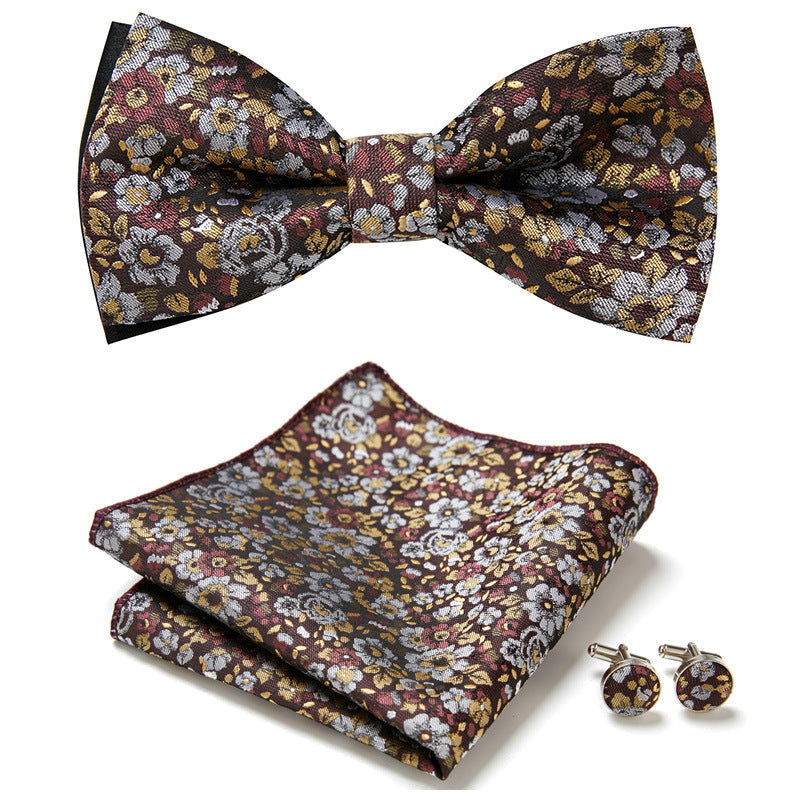 3-Piece Stylish Bow Tie Set