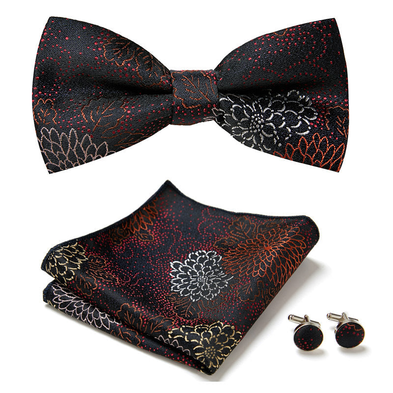 3-Piece Stylish Bow Tie Set