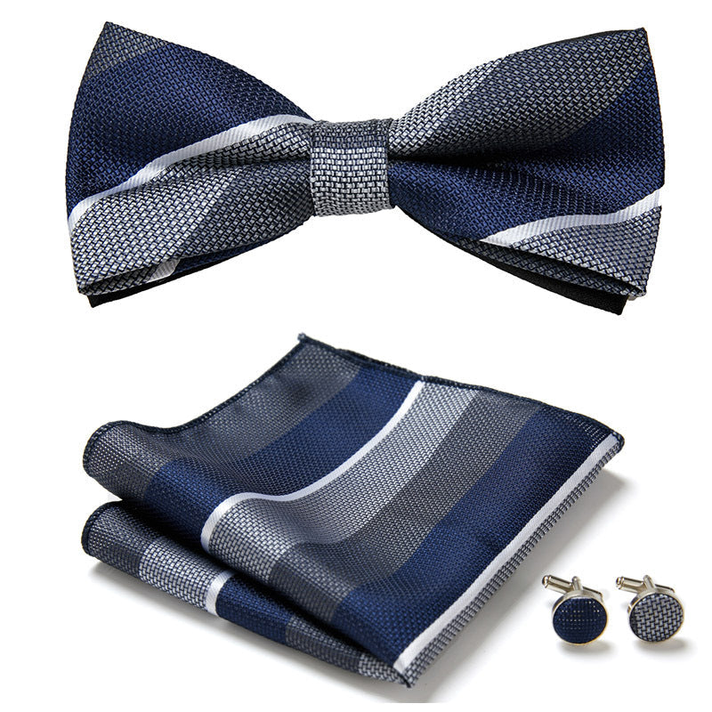 3-Piece Stylish Bow Tie Set