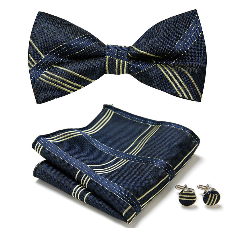 3-Piece Stylish Bow Tie Set