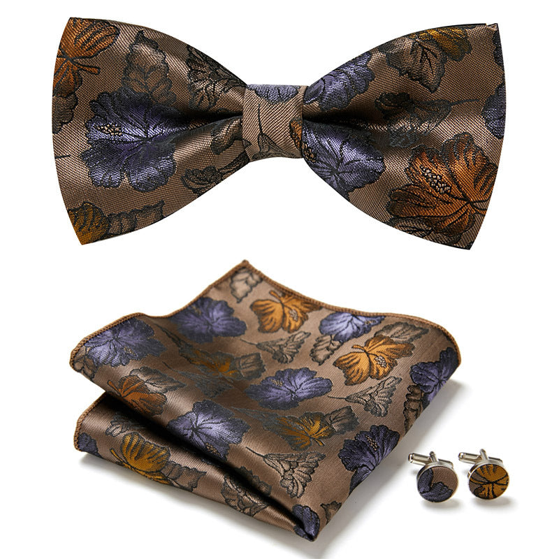 3-Piece Stylish Bow Tie Set