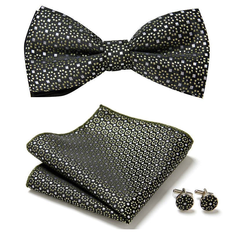 3-Piece Stylish Bow Tie Set