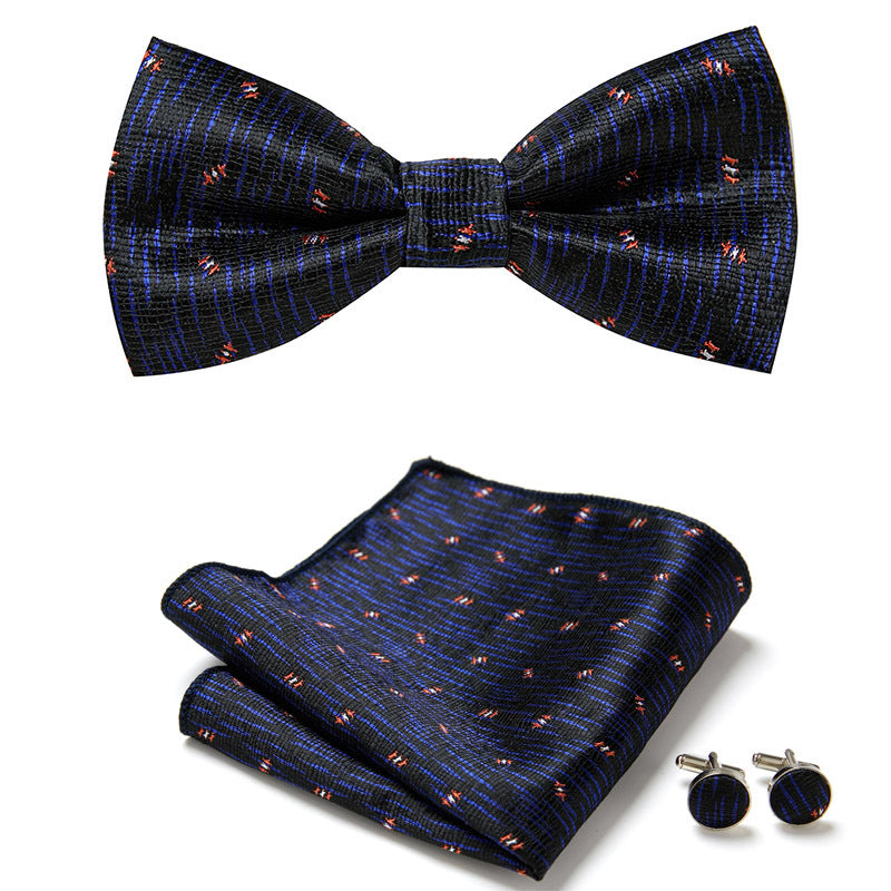 3-Piece Stylish Bow Tie Set
