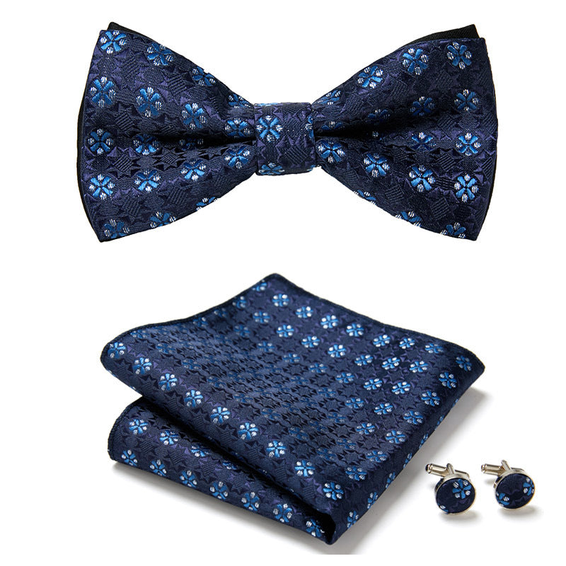 3-Piece Stylish Bow Tie Set