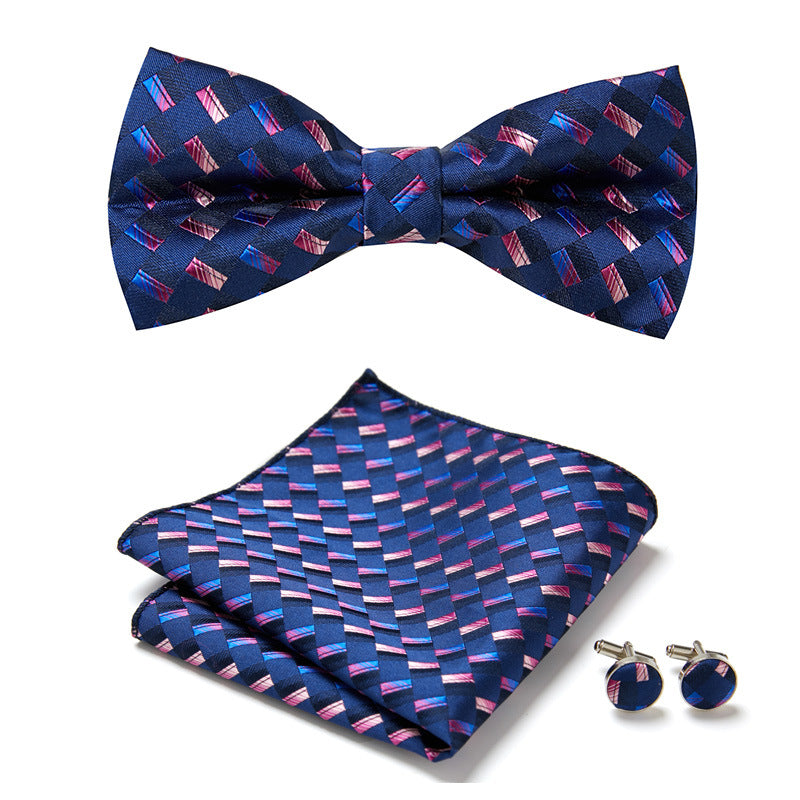 3-Piece Stylish Bow Tie Set