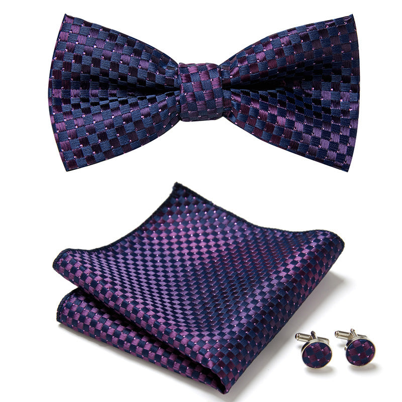 3-Piece Stylish Bow Tie Set