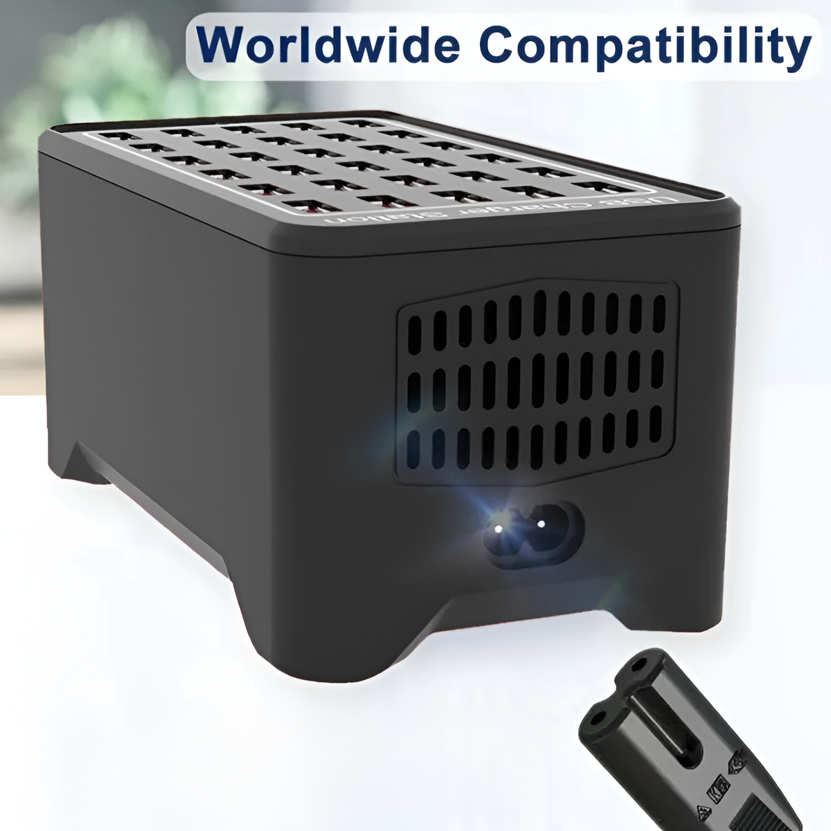 30-Port USB-A Fast Charging Station
