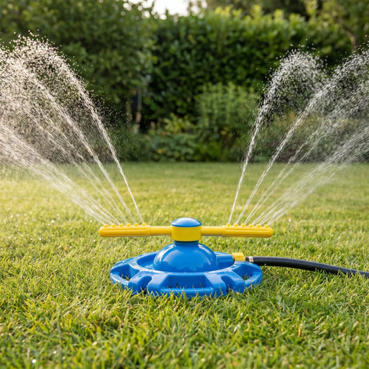 360-Degree Rotating Outdoor Water Sprinkler