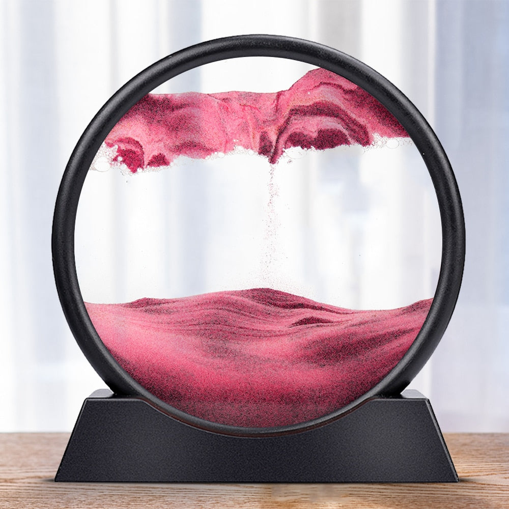 3D Sandscape Hourglass
