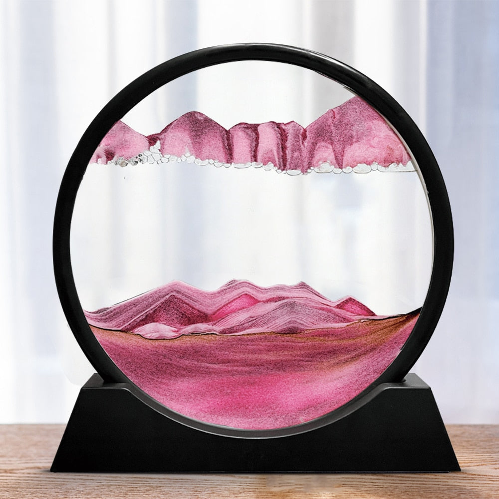 3D Sandscape Hourglass
