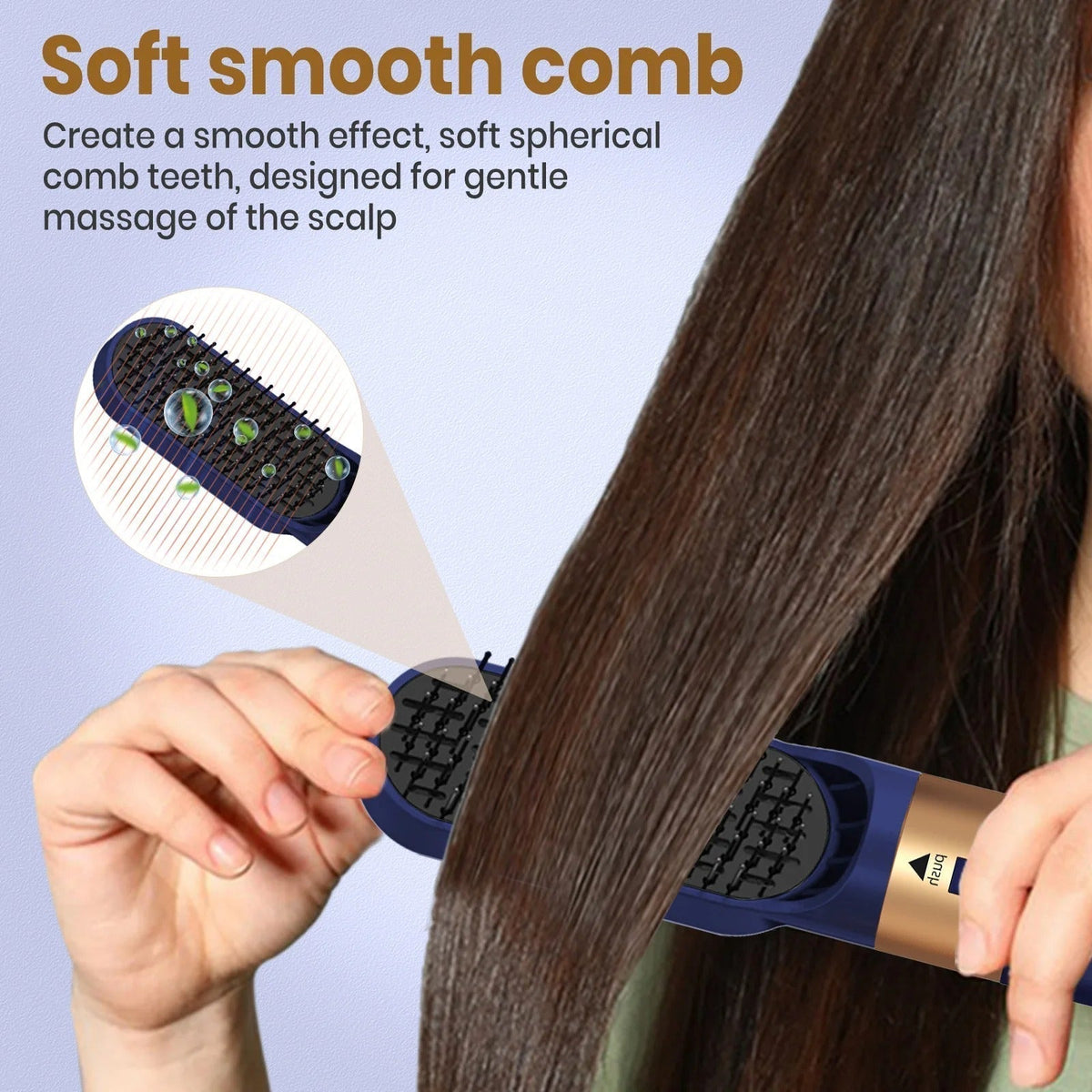 5-in-1 Hair Styler | 1000W Hot Air Brush with Ionic Technology