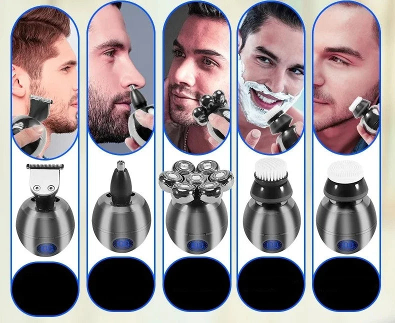 5-in-1 Men's Electric Shaver