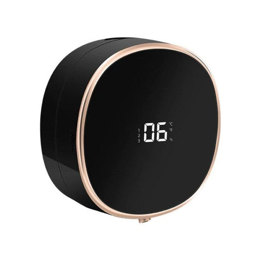 5-in-1 Smart Automatic Soap Dispenser with LED Display – Touchless, Rechargeable & Wall-Mountable