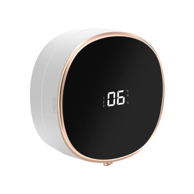 5-in-1 Smart Automatic Soap Dispenser with LED Display – Touchless, Rechargeable & Wall-Mountable