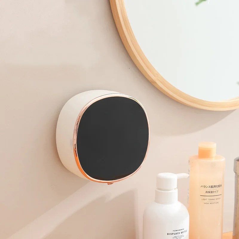5-in-1 Smart Automatic Soap Dispenser with LED Display – Touchless, Rechargeable & Wall-Mountable