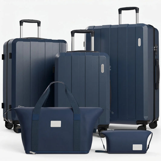 5-Piece Luggage Set - Organized and Stylish on the Go