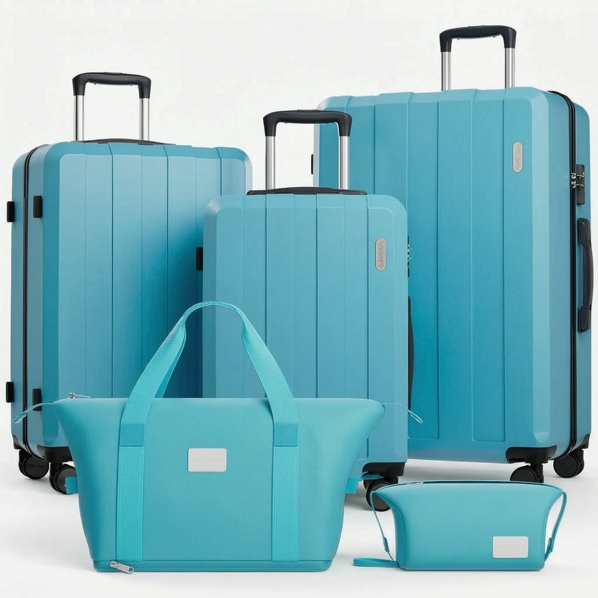 5-Piece Luggage Set - Organized and Stylish on the Go