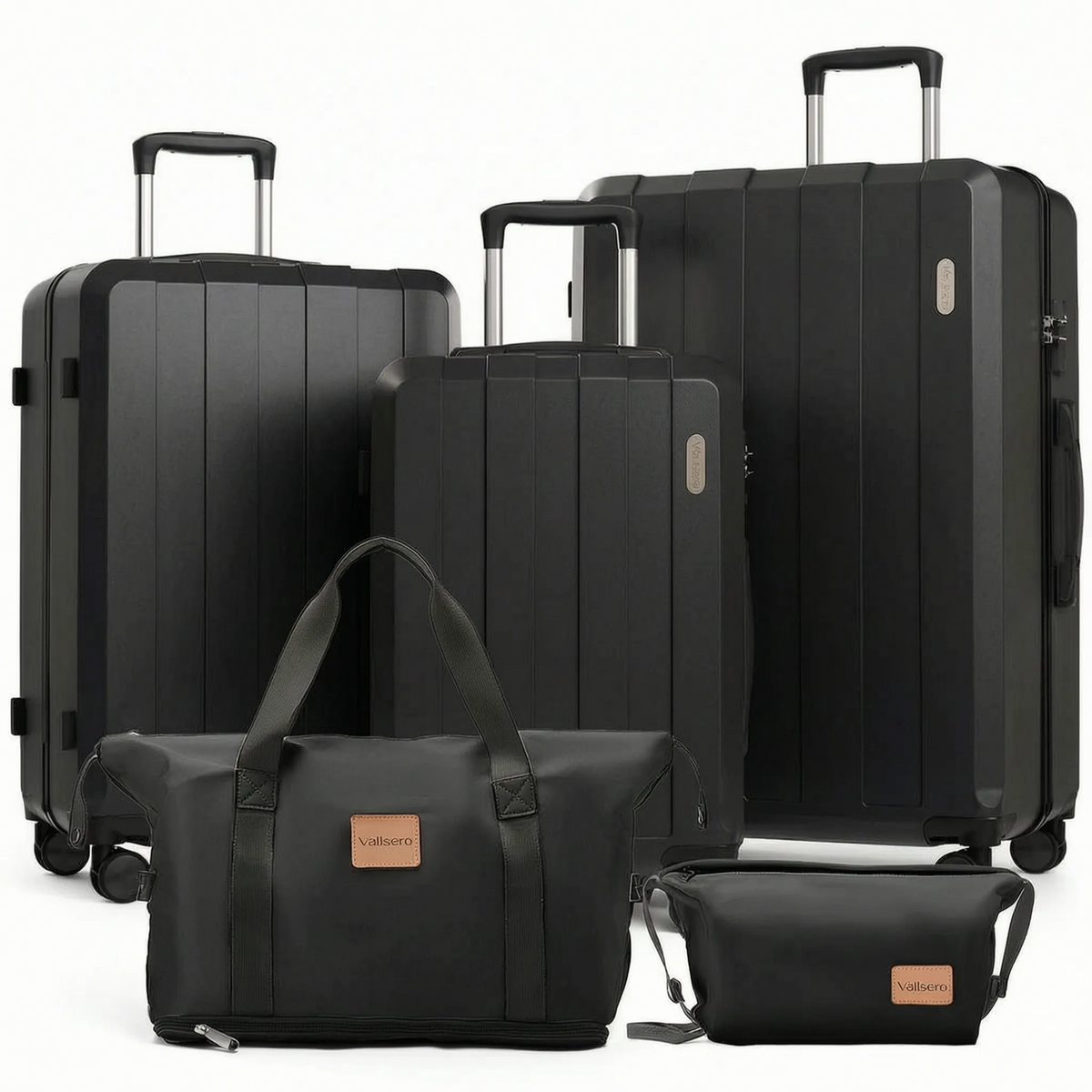 5-Piece Luggage Set - Organized and Stylish on the Go