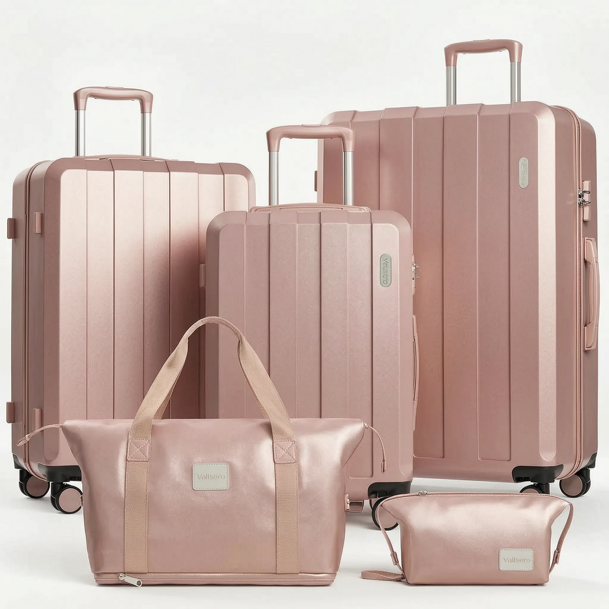 5-Piece Luggage Set - Organized and Stylish on the Go
