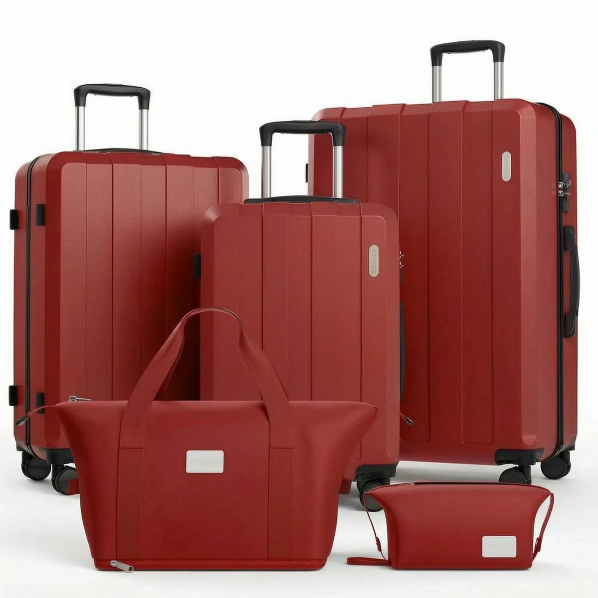 5-Piece Luggage Set - Organized and Stylish on the Go