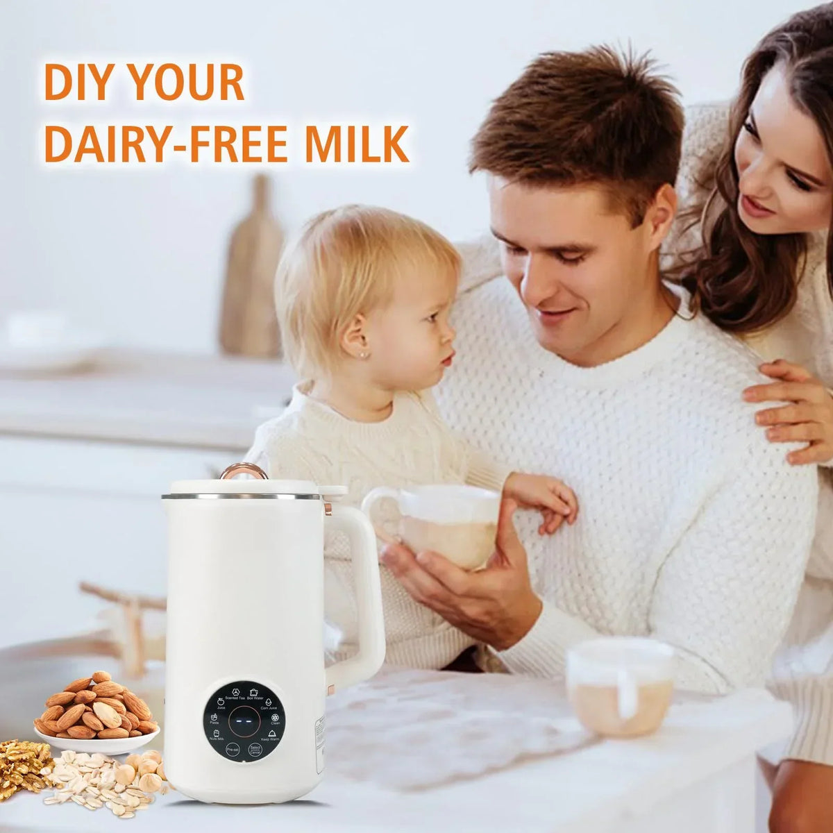 8-in-1 Nut Milk Maker (1000 ml)