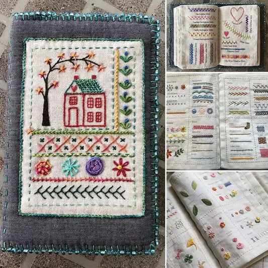 86-Piece Embroidery Kit with Guide