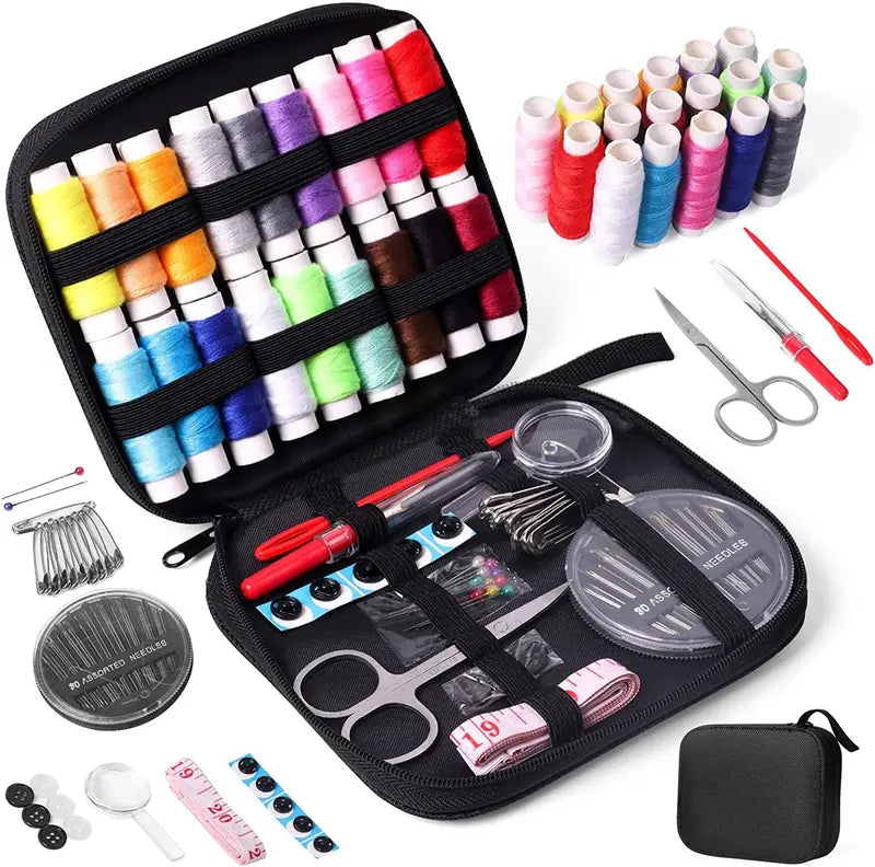 86-Piece Embroidery Kit with Guide