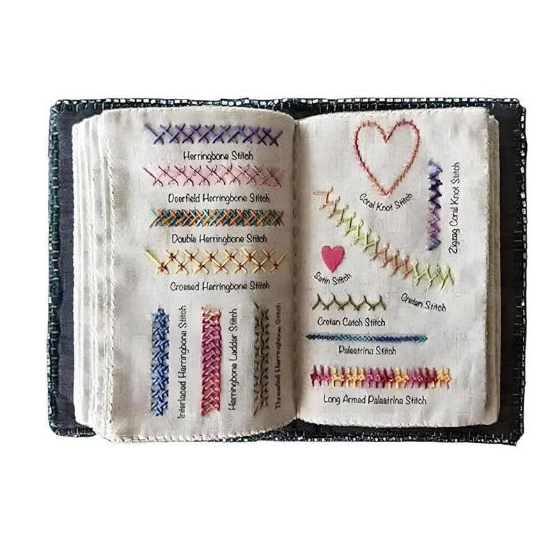 86-Piece Embroidery Kit with Guide