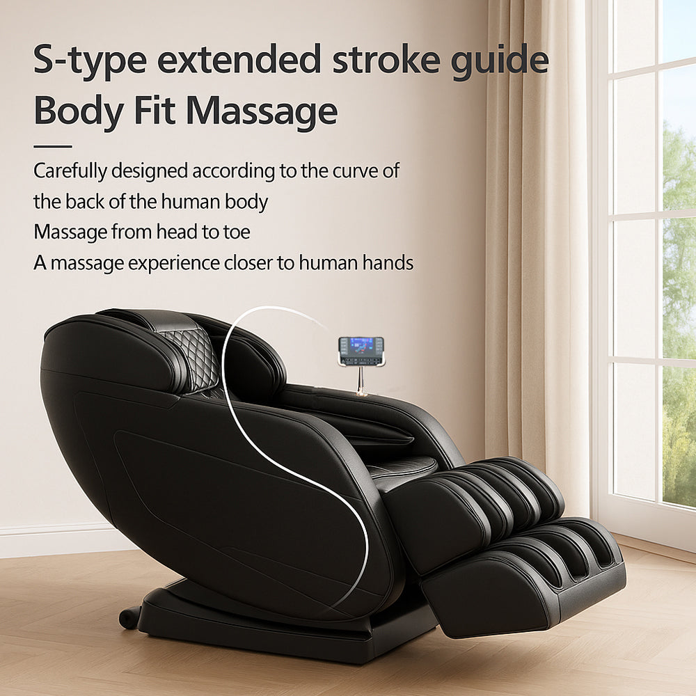 8D Massage Chair with Zero Gravity and Heat Therapy - Model S9