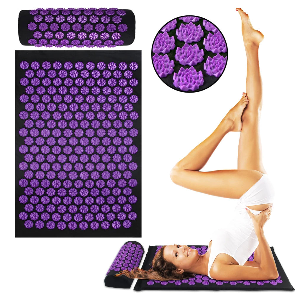 Acupressure Mat – Relaxing Pain Relief and Stress-Reducing Massage Mat