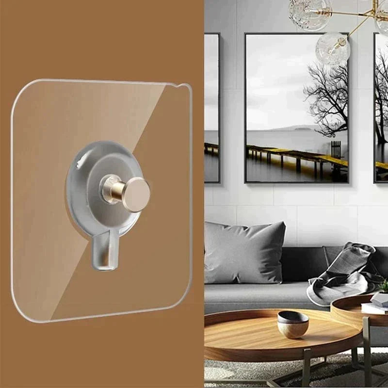 Adhesive Wall Shelf - Keeps Walls Beautiful and Undamaged