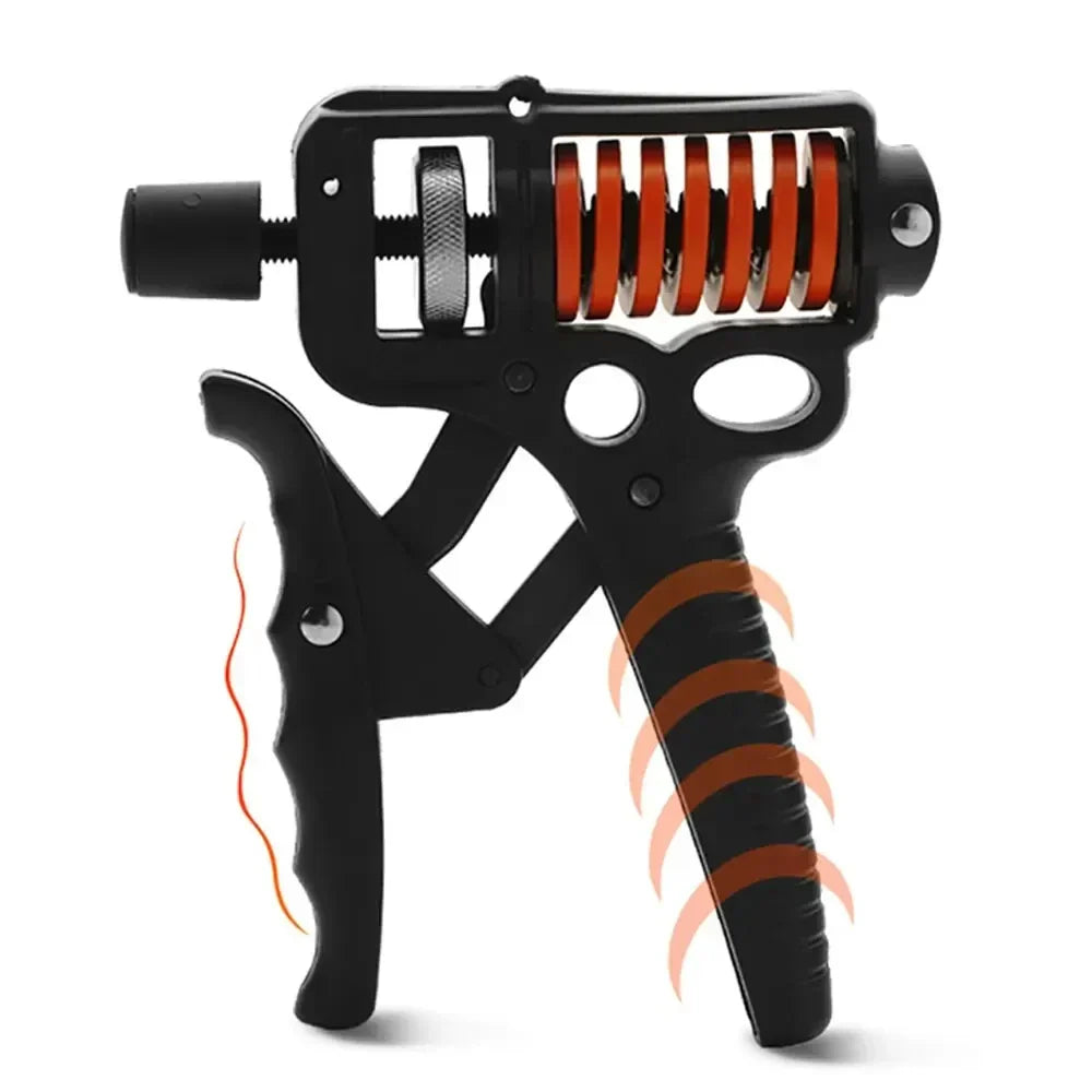 Adjustable 5-165 kg Heavy Hand Grip Strengthener - Finger Expander for Arm, Wrist, and Forearm Training