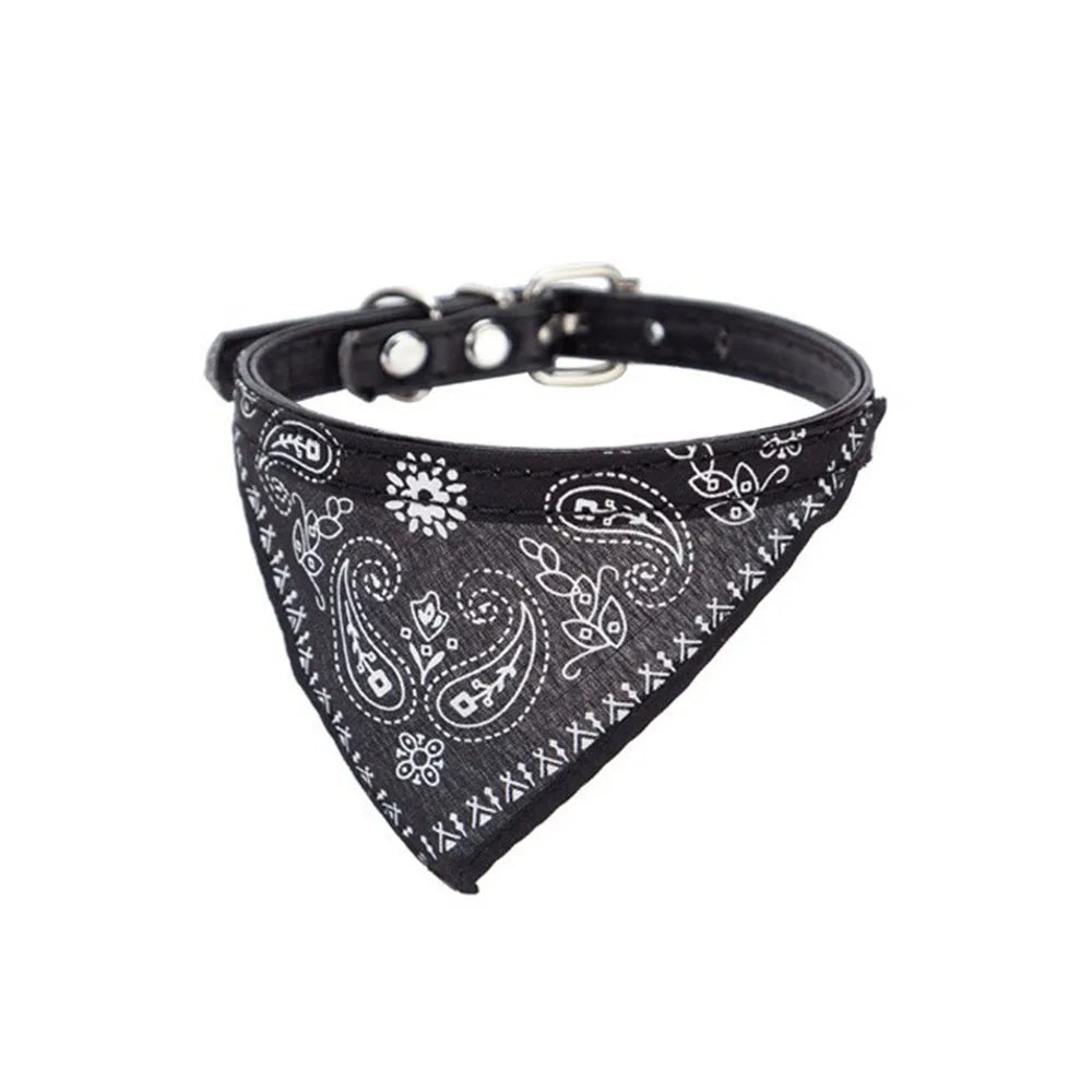 Adjustable Cat Bandana Collar